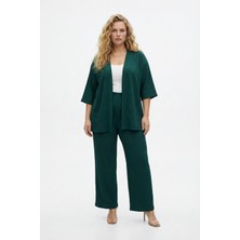 Şuranur Bürümcük Kumaş Kimono Takım