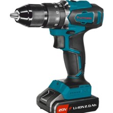 PremiumPort Kömürsüz Li-Ion Çift Akülü Darbeli Vidalama 20V 2.0AH