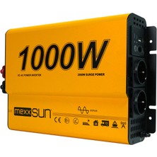Mexxsun 24V 1000W Tam Sinüs Inverter