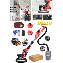 PremiumPort Yüksek Güçlü 360° Ledli Pro Alçıpan Duvar Zımpara Makinesi