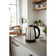 Allians 1.8l Elektrikli Paslanmaz Çelik Su Isıtıcı, Gizli Rezistans, Otomatik Kapanma