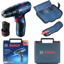 Bosch Profesyonel Akülü Darbeli Matkap Seti 2 Ah Gsb 120-LI + Aksesuarlar