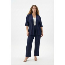 Şuranur Bürümcük Kumaş Kimono Takım