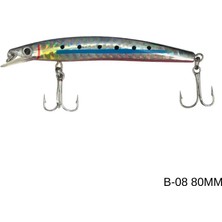 Fishack Maket Balık - Kurşun Arkası Rapala - 8cm 5gr - Sea Bose B-08