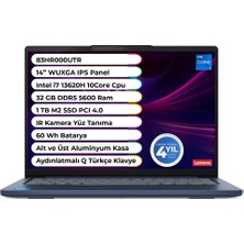 Lenovo Ideapad Slim 5 14IRH10 Intel Core I7 13620H 32GB 1TB 14"W11P IPS 83HR000UTR Dizüstü Bilgisayar