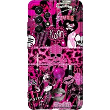 Lelia Samsung Galaxy A73 Uyumlu Baskılı Şeffaf Telefon Kılıfı | Koleksiyon: Chromatica Aura