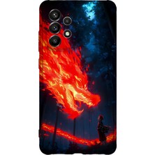 Lelia Samsung Galaxy A32 Uyumlu Baskılı Şeffaf Telefon Kılıfı | Koleksiyon: Animesoul Sketchbook