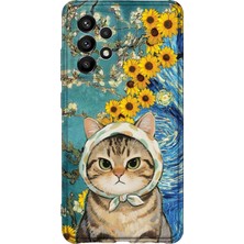 Lelia Samsung Galaxy A53 Uyumlu Baskılı Şeffaf Telefon Kılıfı | Koleksiyon: Cute Animals