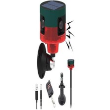 Powermaster PM-26946 Dc 5V Solar Güneş Enerjili Sesli Hayvan Kovucu Alarm Cihazı