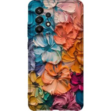 Lelia Samsung Galaxy A52 Uyumlu Baskılı Şeffaf Telefon Kılıfı | Koleksiyon: Pastelbloom Soft Series