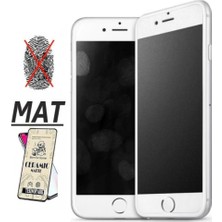 Teknoparkta Iphone 7 Plus Mat Ekran Seramik Tam Kaplayan Kırılmaz Cam Nano Ekran Koruyucu Beyaz