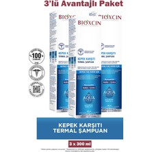 Bioxcin Şampuanı Aquathermal Kepek Karşıtı 300 ml 3 Adet