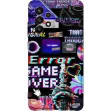 Lelia Samsung Galaxy A32 Uyumlu Baskılı Şeffaf Telefon Kılıfı | Koleksiyon: Neondream District