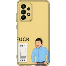 Lelia Samsung Galaxy A32 Uyumlu Baskılı Şeffaf Telefon Kılıfı | Koleksiyon: Memecraft Studio