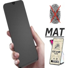 Teknoparkta Samsung A31 Mat Ekran Seramik Tam Kaplayan Kırılmaz Cam Nano Ekran Koruyucu
