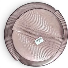 Sudedi Home Dokulu Cam Servis Tabağı Seti 7 Parça – Modern Tasarım