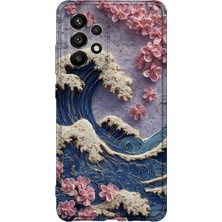 Lelia Samsung Galaxy A13 Uyumlu Baskılı Şeffaf Telefon Kılıfı | Koleksiyon: Pastelbloom Soft Series