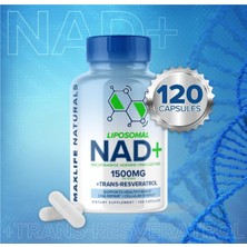 Maxlife Naturals Liposomal Nad+(Özelsporcugıdaların'dan !!) Trans-Resveratrol 1500MG - 120 Capsules.made In Usa 47.