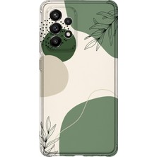 Lelia Samsung Galaxy A32 Uyumlu Baskılı Şeffaf Telefon Kılıfı | Koleksiyon: Oneline Essence