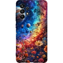 Lelia Samsung Galaxy A52 Uyumlu Baskılı Şeffaf Telefon Kılıfı | Koleksiyon: Cosmicwhisper Skyset