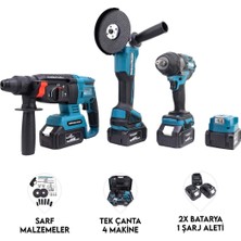 PremiumPort Üçlü Set MK800 2b1ş, Şarjlı Spiral, Sıkma ve Hiltli Özellikler ile Çok Yönlü Kullanım