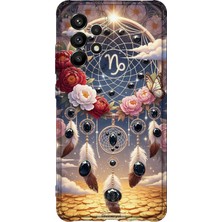 Lelia Samsung Galaxy A72 Uyumlu Baskılı Şeffaf Telefon Kılıfı | Koleksiyon: Zodiacmuse Celestia