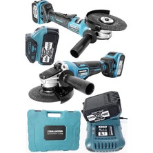 PremiumPort Profesyonel 36V Çift Akülü Kömürsüz Spiral Taşlama ve Temizlik Aracı