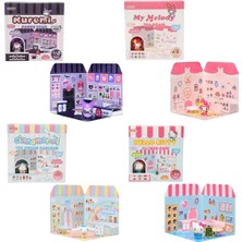 Nilly Toys 30001 Sun-Cms-Oyun Set Stıcker House Food Courts Kuromı Cınnamorolı H Kıtty My