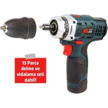 PremiumPort 10.8V 2AH Li-Ion Şarjlı Darbesiz Vidalama, Güç ve Pratiklik