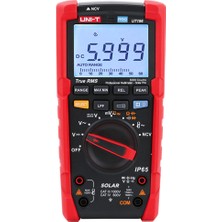 PremiumPort Ultra Güçlü Dc Solar Multimetre, True Rms, Profesyonel Kullanım