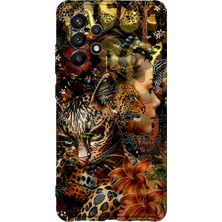 Lelia Samsung Galaxy A72 Uyumlu Baskılı Şeffaf Telefon Kılıfı | Koleksiyon: Wildspirit Prime