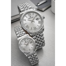 Daniel Klein Çift Sevgili Saati Çelik Bileklik Çelik Kordon 3 Atm Suya Dayanıklı Kol Saati VS.BLKT.0809