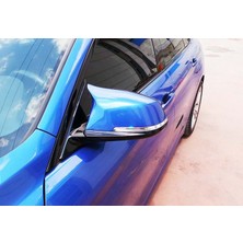 Tuning Vadisi F32 Batman Mirror Covers Tırnaksız Piano Black / 2014-2020