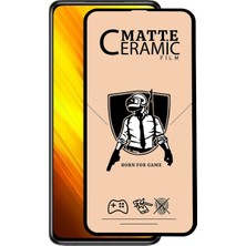 Teknoparkta Xiaomi Poco X3 Nfc Mat Seramik Nano Tam Kaplayan Ekran Koruyucu