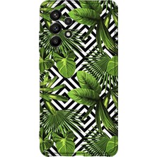 Lelia Samsung Galaxy A13 Uyumlu Baskılı Şeffaf Telefon Kılıfı | Koleksiyon: Floraluxe Botanica