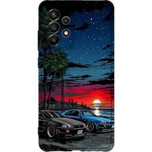 Lelia Samsung Galaxy A32 Uyumlu Baskılı Şeffaf Telefon Kılıfı | Koleksiyon: Turboline Streetworks