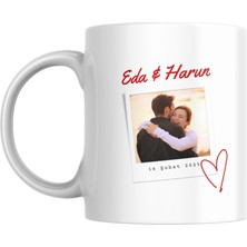 Sevgililer Gününe Özel, Seni Seviyorum Yazılı ve Görselli Baskılı Kupa Bardak