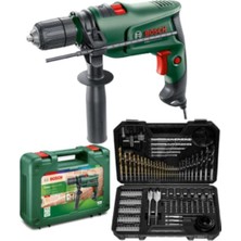 Bosch Darbeli Matkap 13MM 600W + 103 Parça Uç Seti, Güç ve Çok Yönlülük
