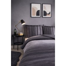 Özdilek Notte Nevresim Takımı Çift Kişilik - Antrasit