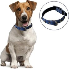 Güvenli Sepet Yumuşak Dokulu Deri Köpek Gezdirme Boyun Tasması (Large)