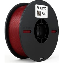 Filetto Pla  3D Filament  1.75 mm 1 kg Ateş Kırmızı