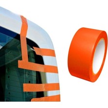 Altınmakas Turuncu Pvc Aksesuar Bandı Cam Montaj Bandı Cam Yapıştırma 30 mt 45MM