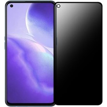 Teknoparkta Oppo A95 Mat Hayalet Ekran Gizli Privacy Tam Kaplayan Kırılmaz Cam Seramik Nano Ekran Koruyucu