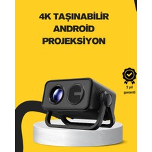 K-yonlineticaret Full Hd 1080P Hdr Destekli Akıllı Projeksiyon Cihazı - KY002K-6PPXE9
