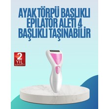 K-yonlineticaret Şarjlı Epilatör ve Ayak Törpüsü Seti - KY002K-6PP2F9