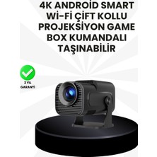 K-yonlineticaret Wifi6 ve Bluetooth 5.4 Destekli LED Projektör - HCS350PRO - KY002K-6PP2V5