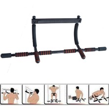 NK SPOR Ayarlanabilir Çok Fonksiyonlu Kapı Barı -Fitness Barı-Push Up-Kol-Omuz-Sırt-Biceps-Pull-Up- Barfiks Demiri-Spor-Egzersiz-Gym-Evde Spor