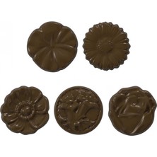 Implast Polikarbon Yuvarlak Karışık Madlen Çikolata Kalıbı 6.5 gr - 16