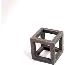 Badem Akvaryum Karıdes Seramık Küp Ince 2x2 cm