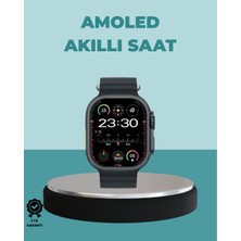 K-yonlineticaret Amoled Akıllı Saat 49MM Bluetooth Arama Spor ve Sağlık - KY002K-6PY9D3